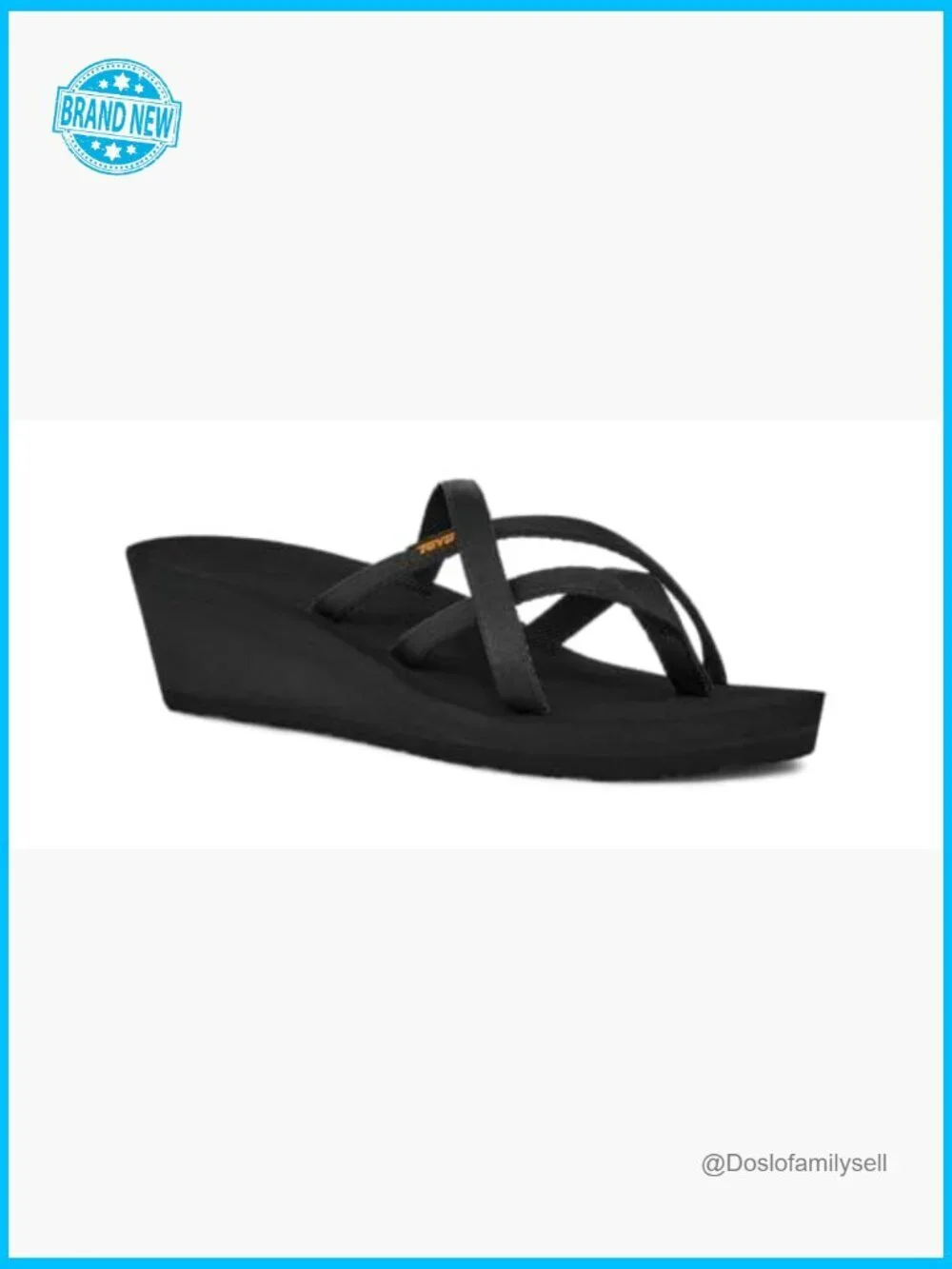 Wedge Sandal with Arch Support Comfort Platform Flip Flop Mush Memory